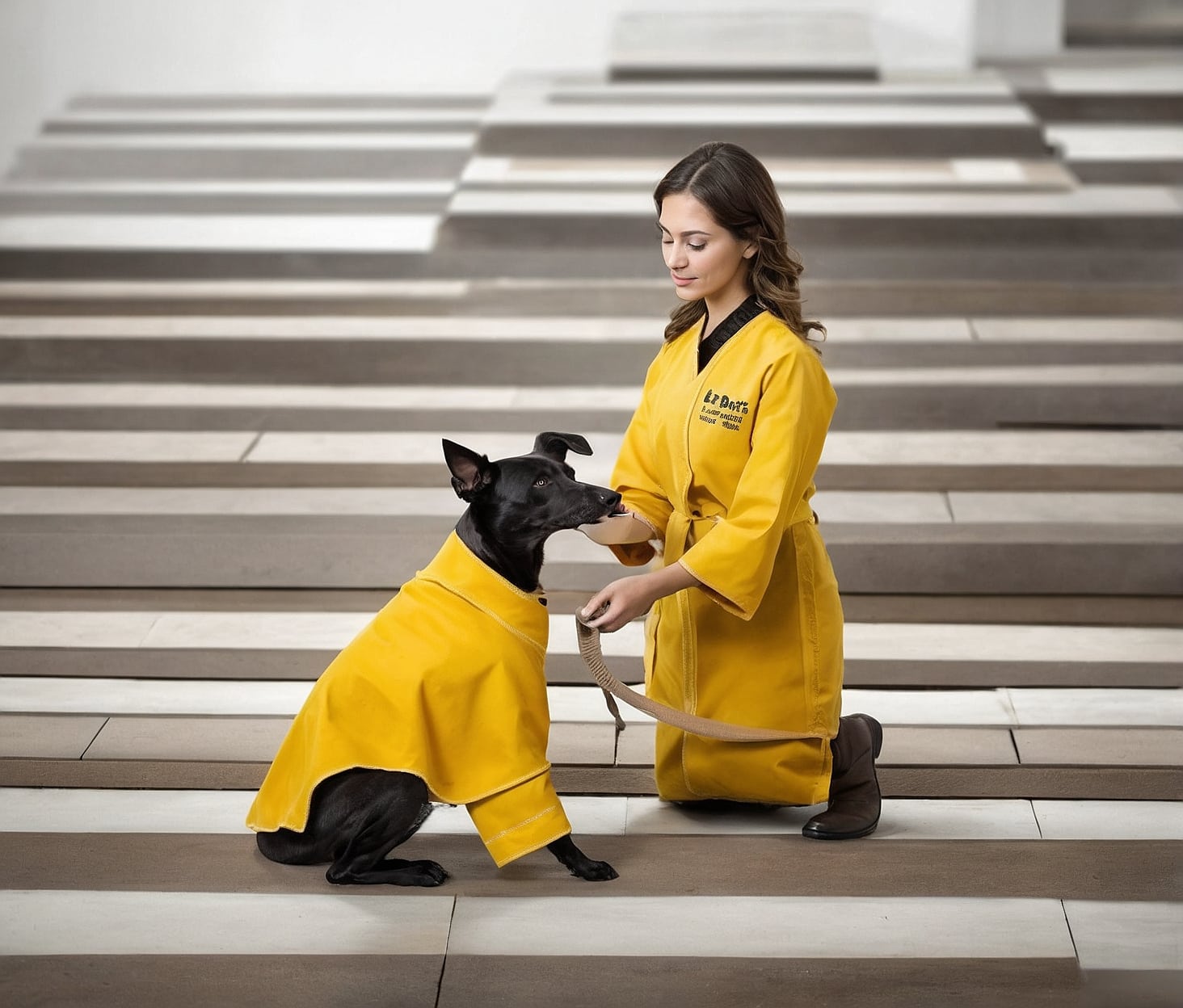 Estilo moderno para caniche